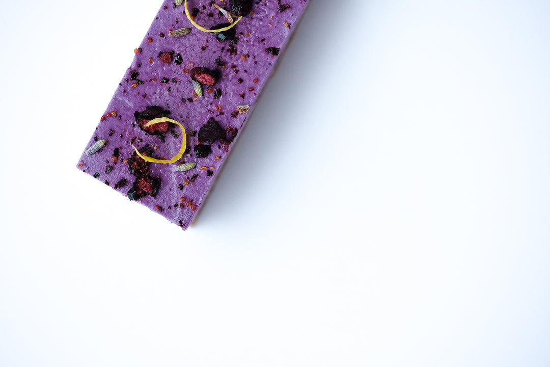 Veganer Blaubeer-Lavendel Kuchen
