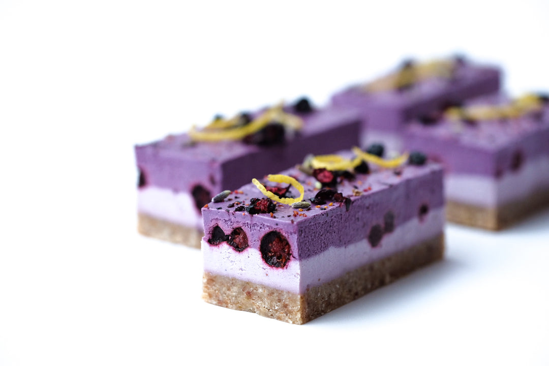 Vegan Kuchen Blaubeer Lavendel München