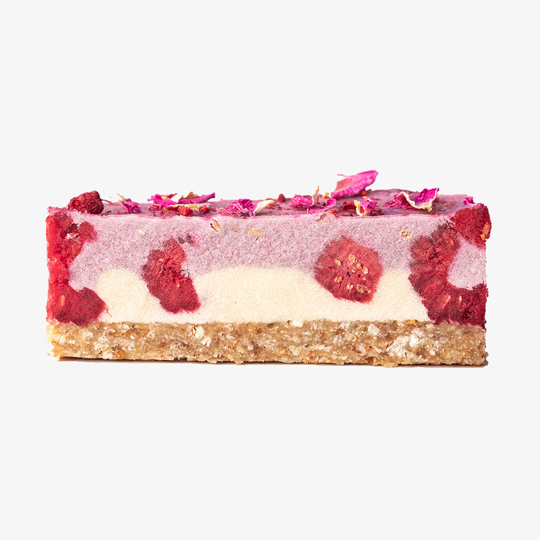 Veganer Himbeer Kuchen