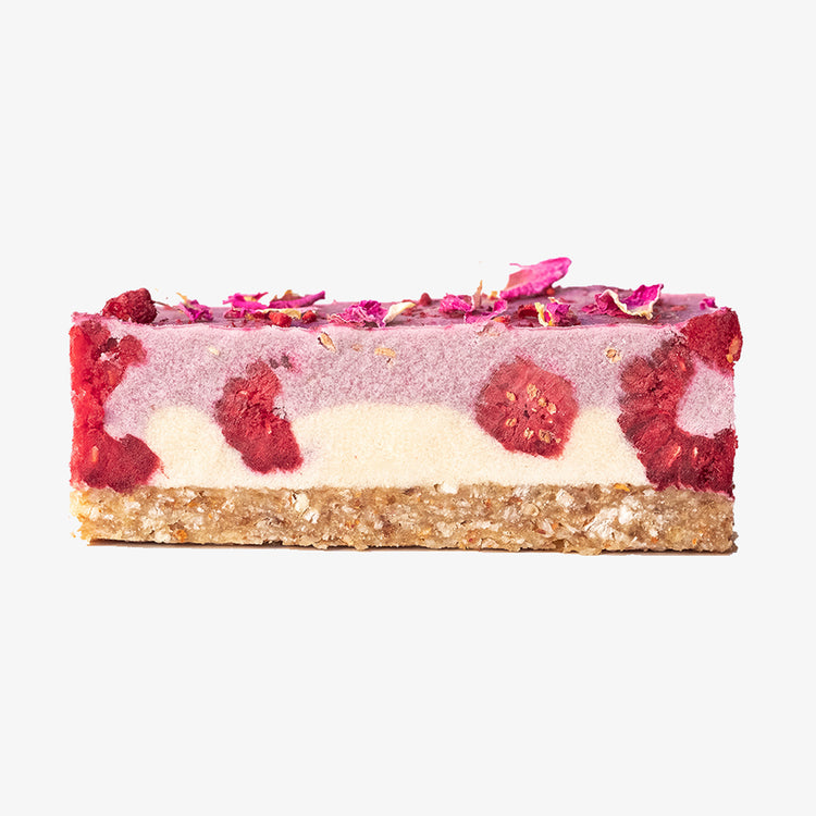 Veganer Himbeer Kuchen